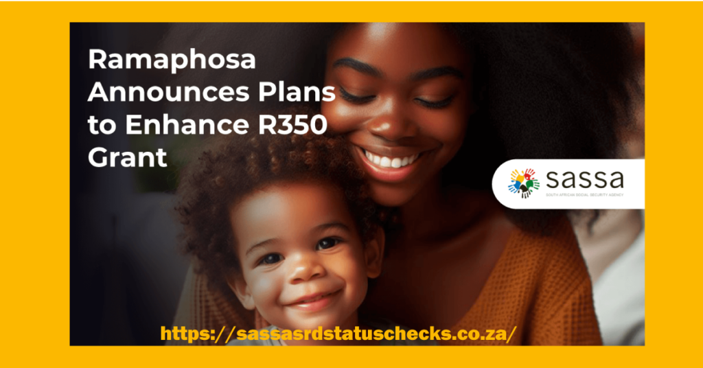 SASSA SRD R350 Grants