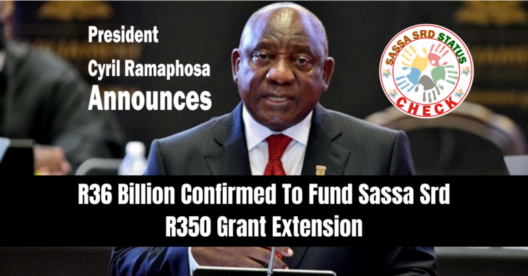 President Cyril Ramaphosa Increases SASSA SRD R350 Grants