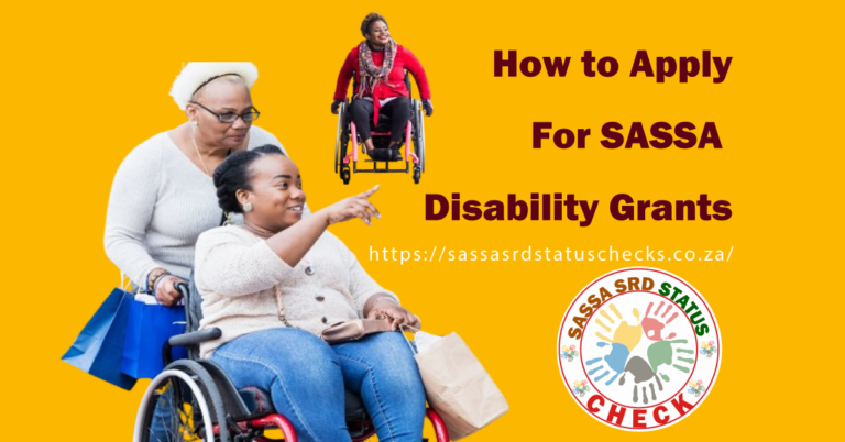 How to Apply for an SASSA Disability Grant?